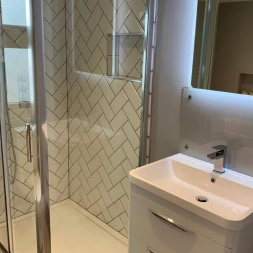 bath steam rooms garland birds 25