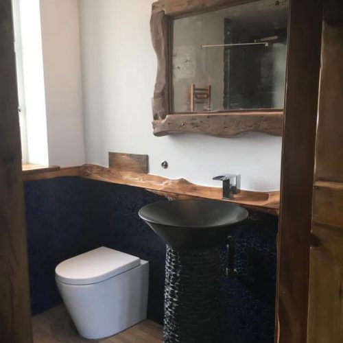 bath steam rooms garland birds 9